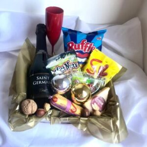 Cesta de café da manhã Kit Ano Novo